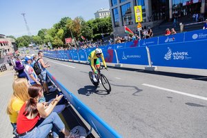 R. Navardauskas pasaulio dviračių plento čempionate – 45-as
