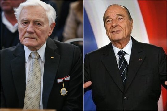 V. Adamkus šiltai prisimena J. Chiracą:  jis žavėjosi viena lietuviška savybe