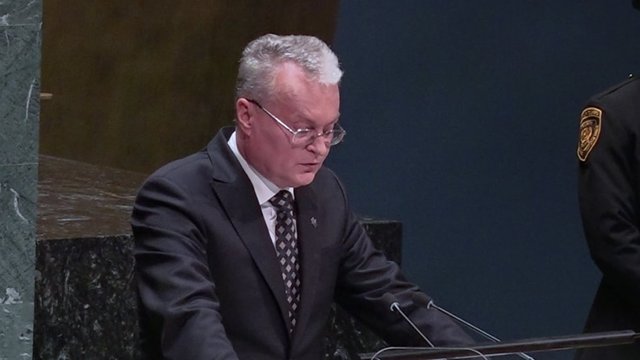 V. Landsbergis G. Nausėdos kalboje pasigedo Lietuvai gyvybiškai svarbaus klausimo