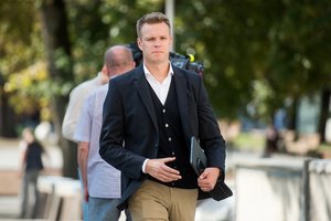 Gabrielius Landsbergis Kaune mato konservatorių vedlę