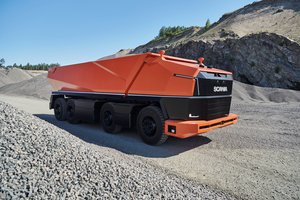 „Scania“ pristatė ateities viziją – autonominį sunkvežimį be vairuotojo kabinos