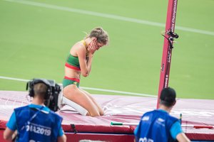 Pasaulio čempionatas lietuviams prasidėjo nesėkmingai: A. Palšytė nepateko į finalą