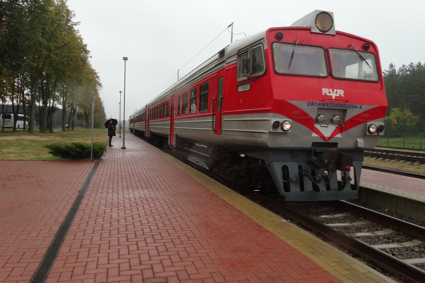  Iš Vilniaus atvyko šventinis traukinys.<br> A.Karaliūno nuotr.