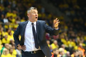 Š. Jasikevičius rėžė apie „Žalgirį“ užklupusį virusą: „Kai ant tualeto prasėdi, nėra lengva išpildyti detales“