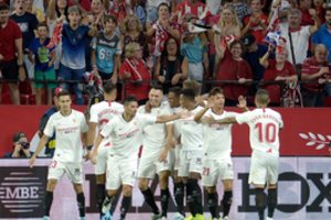„Sevilla“ užtvėrė kelią „Real Sociedad“ futbolininkams į Ispanijos lygos viršūnę