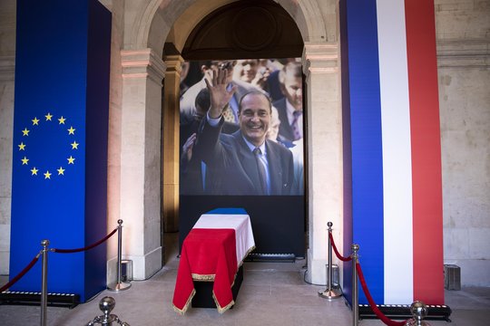 Pasaulio lyderiai pareikš pagarbą velioniui Prancūzijos eksprezidentui J. Chiracui