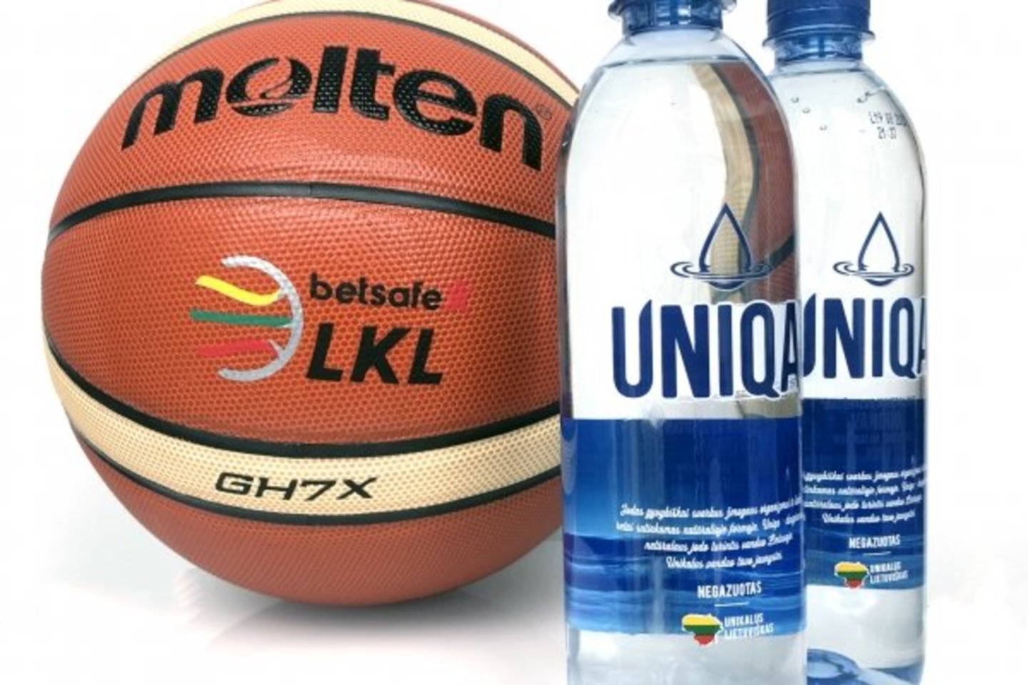 Lietuvos krepšinio lygą rems „Uniqa“ vanduo