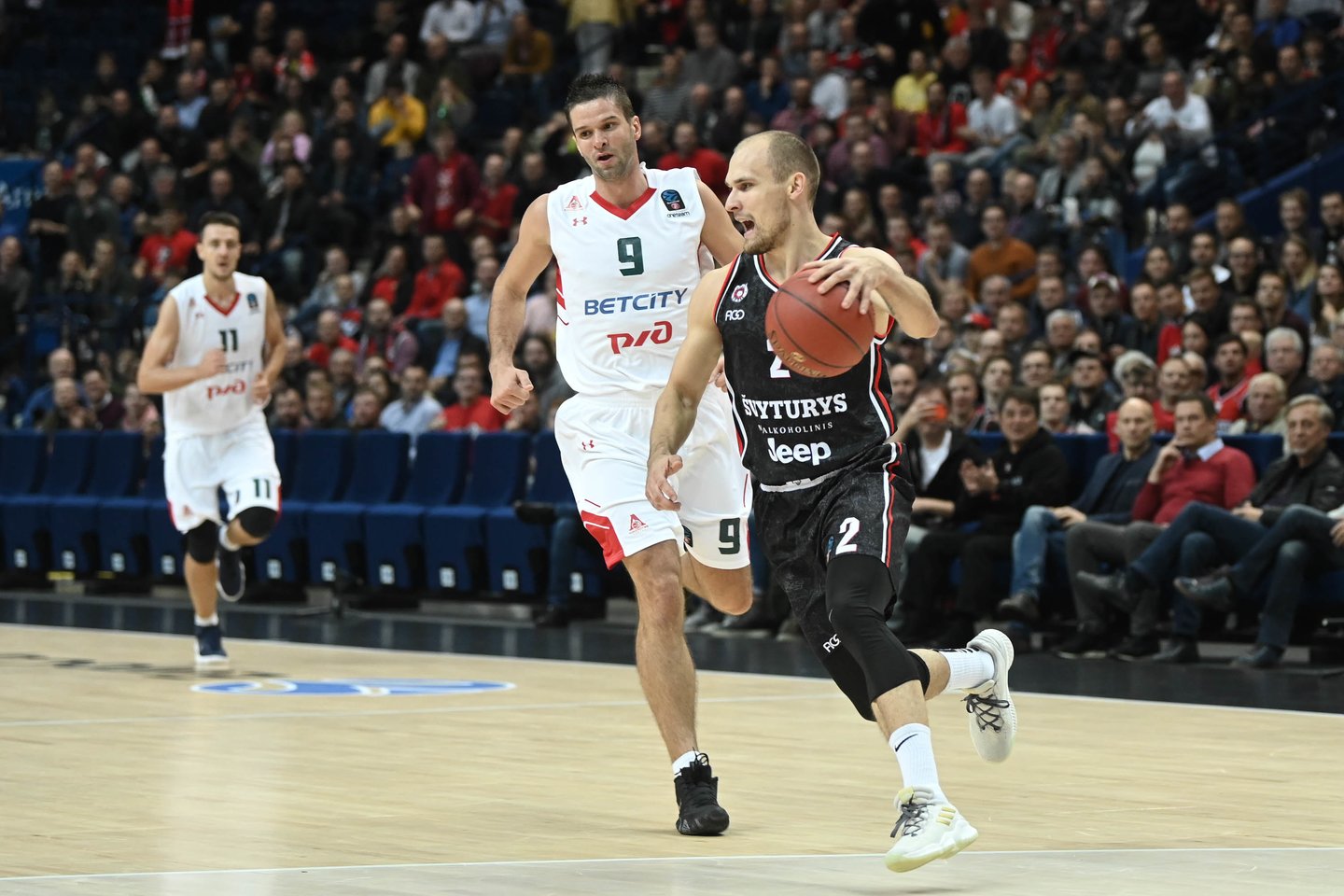 Vilniaus „Ryto“ ir Krasnodaro „Lokomotiv“ klubų dvikova<br> V.Skaraičio nuotr.