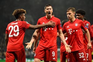 „Bayern“ įvarčių fiesta: „Tottenham Hotspur“ futbolininkai Londone patyrė pažeminimą