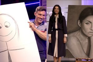 Išvydusi savo portretą, Agnė Jagelavičiūtė susigraudino