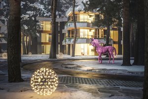 Poilsio namai „Viešnagė“ Palangoje išsaugos 40 proc. daugiau žalumos