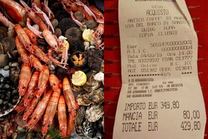 Gavus tokią sąskaitą ir apalpti galima – pavalgę restorane kreipėsi į policiją