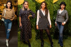 Žaliuojančiame sode – garsenybių antplūdis: neatbaidė net rudens dargana