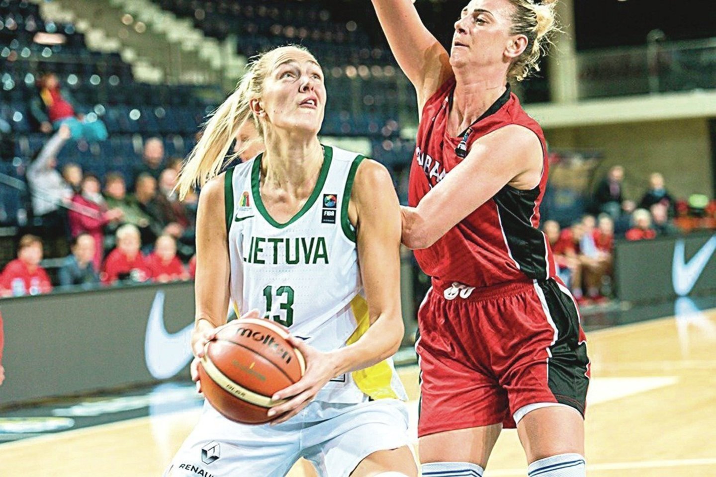  Gintarė Petronytė žais moterų Eurolygoje<br>FIBA nuotr.