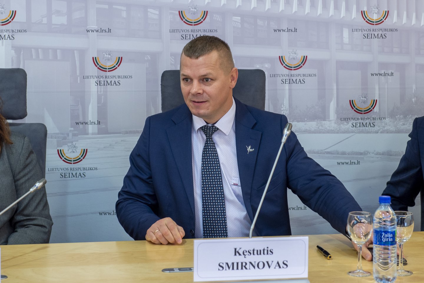  Seimo narys Kęstutis Smirnovas<br> V.Ščiavinsko nuotr.