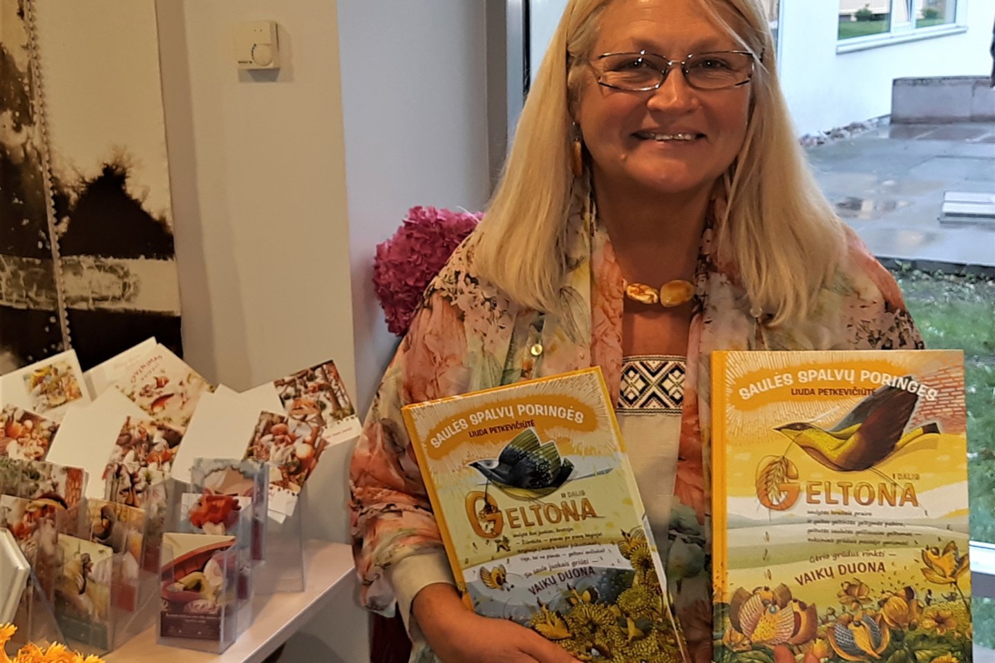 Knygų vaikams leidėja ir rašytoja Liudmila Petkevičiūtė.<br> G.Pilaičio nuotr.