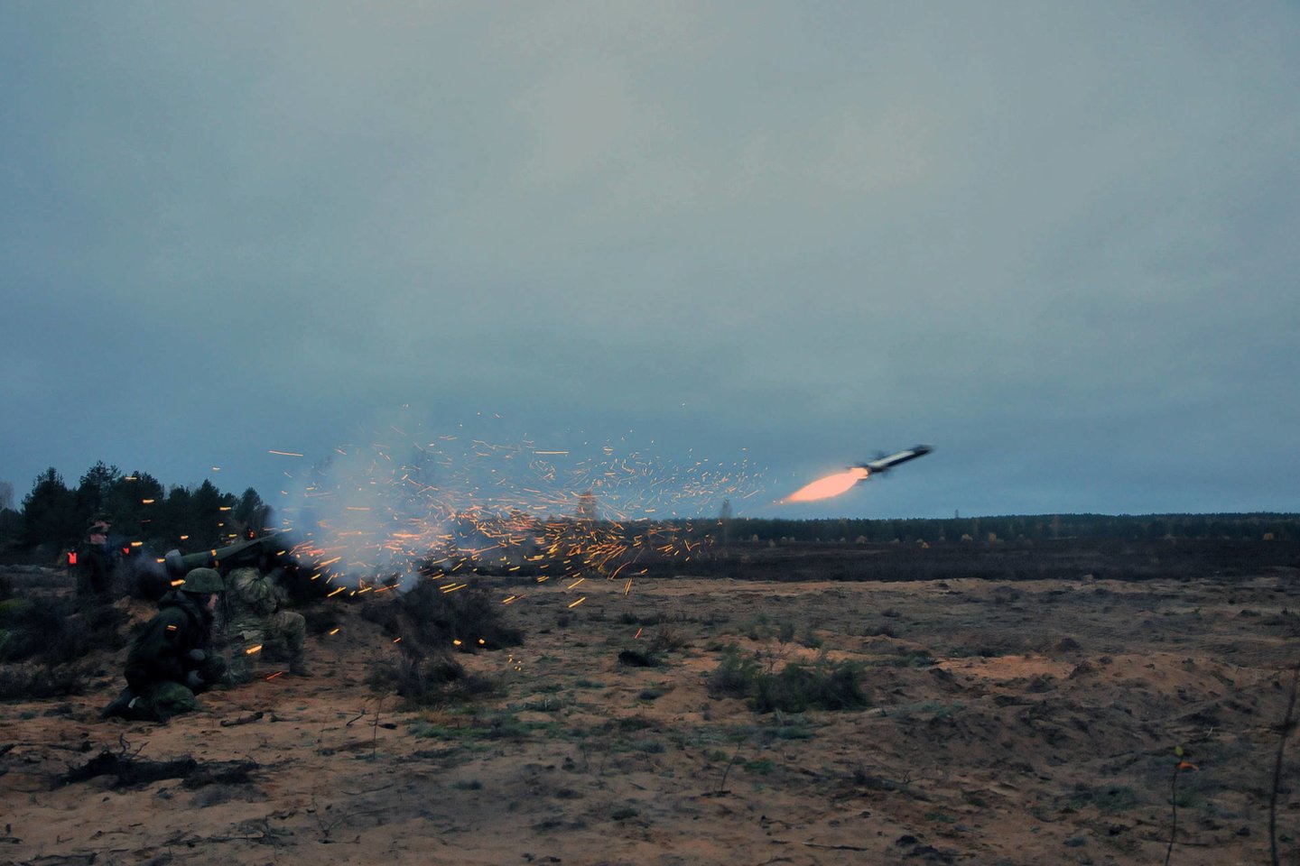 JAV valstybės departamentas ketvirtadienį pritarė tam, kad Ukrainai būtų parduota karinės įrangos, įskaitant 150 prieštankinių raketų kovai su Rusijos remiamais separatistais.<br>A. Vaitkevičiaus asociatyvi nuotr.