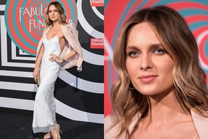 Po kalbų apie skyrybas labdaros renginyje prie sienelės Asta Valentaitė spindėjo viena