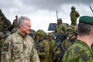 G. Nausėda JAV žiniasklaidai: užimti Lietuvos per dvi dienas neįmanoma