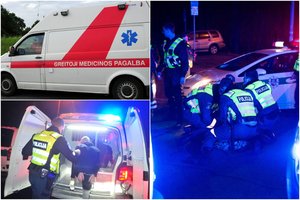 Žvėriškas nusikaltimas Šakiuose: girtas 17-metis gatvėje mirtinai suspardė praeivį