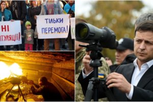 Padėtis Ukrainoje kaista: ar V. Zelenskis išdavė šalį?