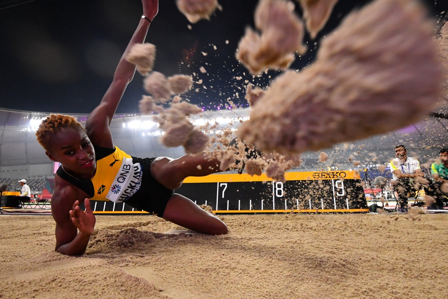 Katare vyksta lengvosios atletikos pasaulio čempionatas.<br> Reuters/Scanpix nuotr.