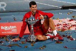 N. Džokovičius triumfavo teniso turnyre Japonijoje