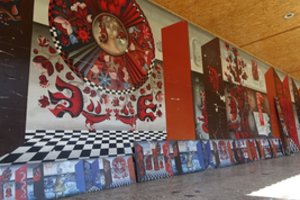 Menininkai suka galvą dėl Valkininkų freskos išsaugojimo