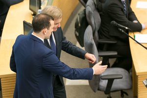 Virginijus Sinkevičius dėl Viktoro Pranckiečio dar neapsisprendė