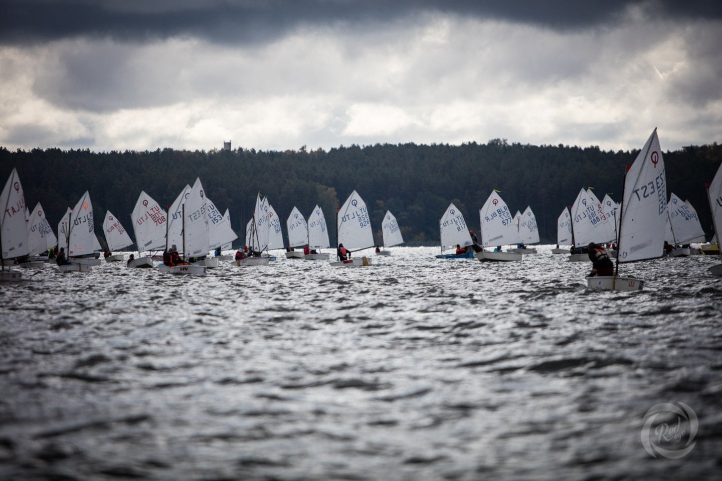 Tris dienas Kauno mariose vyko ir beveik 260 pajėgių buriuotojų sutraukė tarptautinė „Rudens vėjo“ regata <br>Red Eye nuotr.