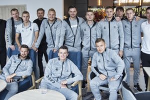 Lietuvos rinktinės žaidėjai: „Visi siekiame vieno tikslo – taškų“