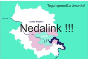 Kauno rajono gyventojų protestas: į Vilnių riedės 100 automobilių kolona