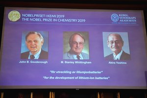Paskelbti 2019 metų Nobelio chemijos premijos laureatai