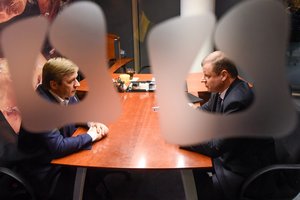 S. Skvernelis „už“ R. Karbauskį Seimo vadovo poste