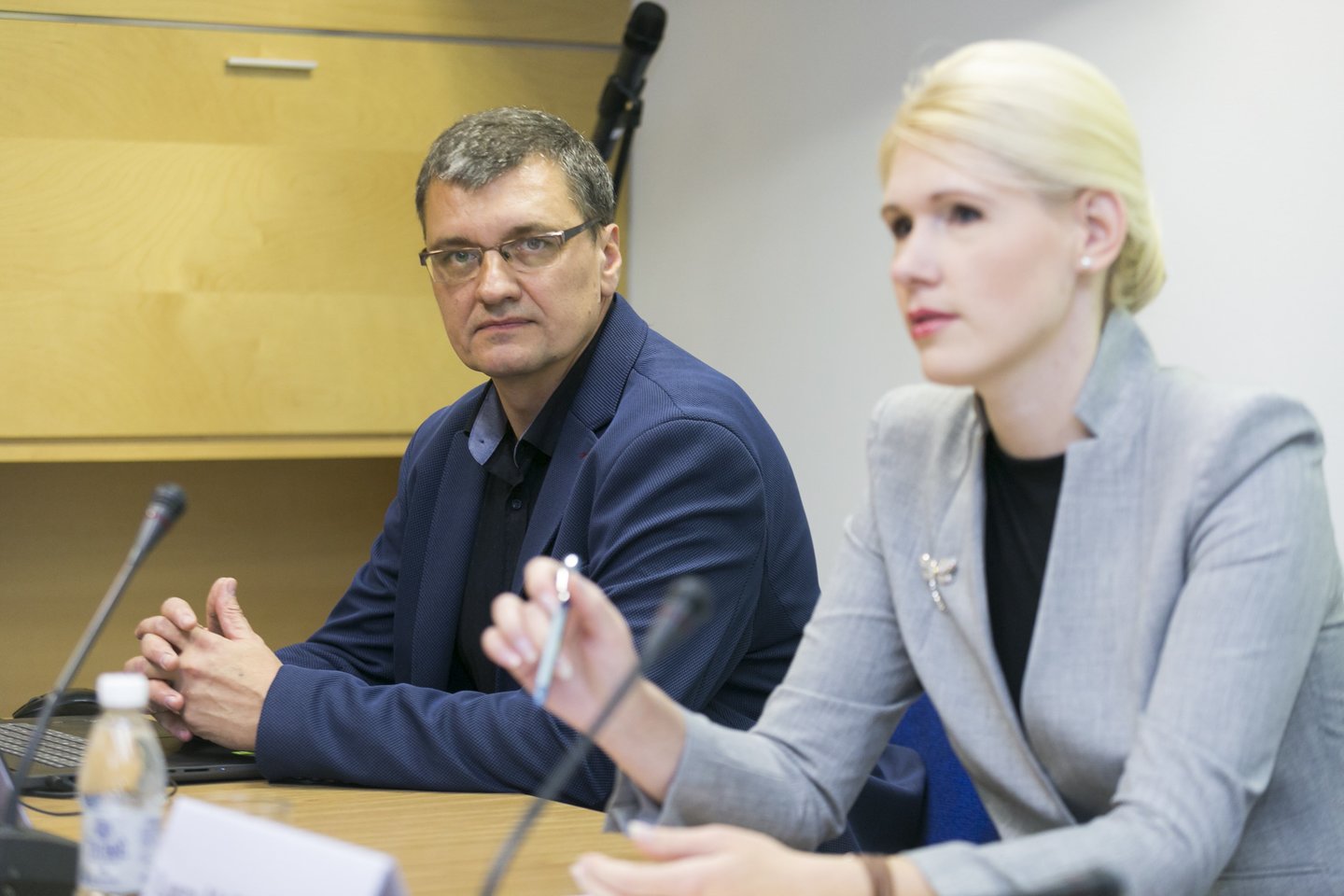 Vyriausioji rinkimų komisija (VRK) trečiadienį pristatė naujų rinkimų apygardų ribų 2020 metų Seimo rinkimams projektą.<br>T.Bauro nuotr.