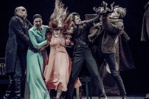 Klaipėdiečiai Sankt Peterburge parodys paskutinįjį E.Nekrošiaus kūrinį „Kalės vaikai“