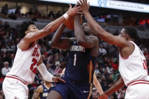 Z. Williamsonas tampa vis didesne jėga: pergalingame mače atakavo beveik idealiai