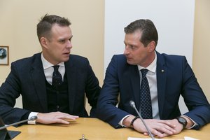 Apie medžiokles su Vyriausybės nariais ir naujuoju urėdu pasiaiškinti atėjo tik K. Mažeika