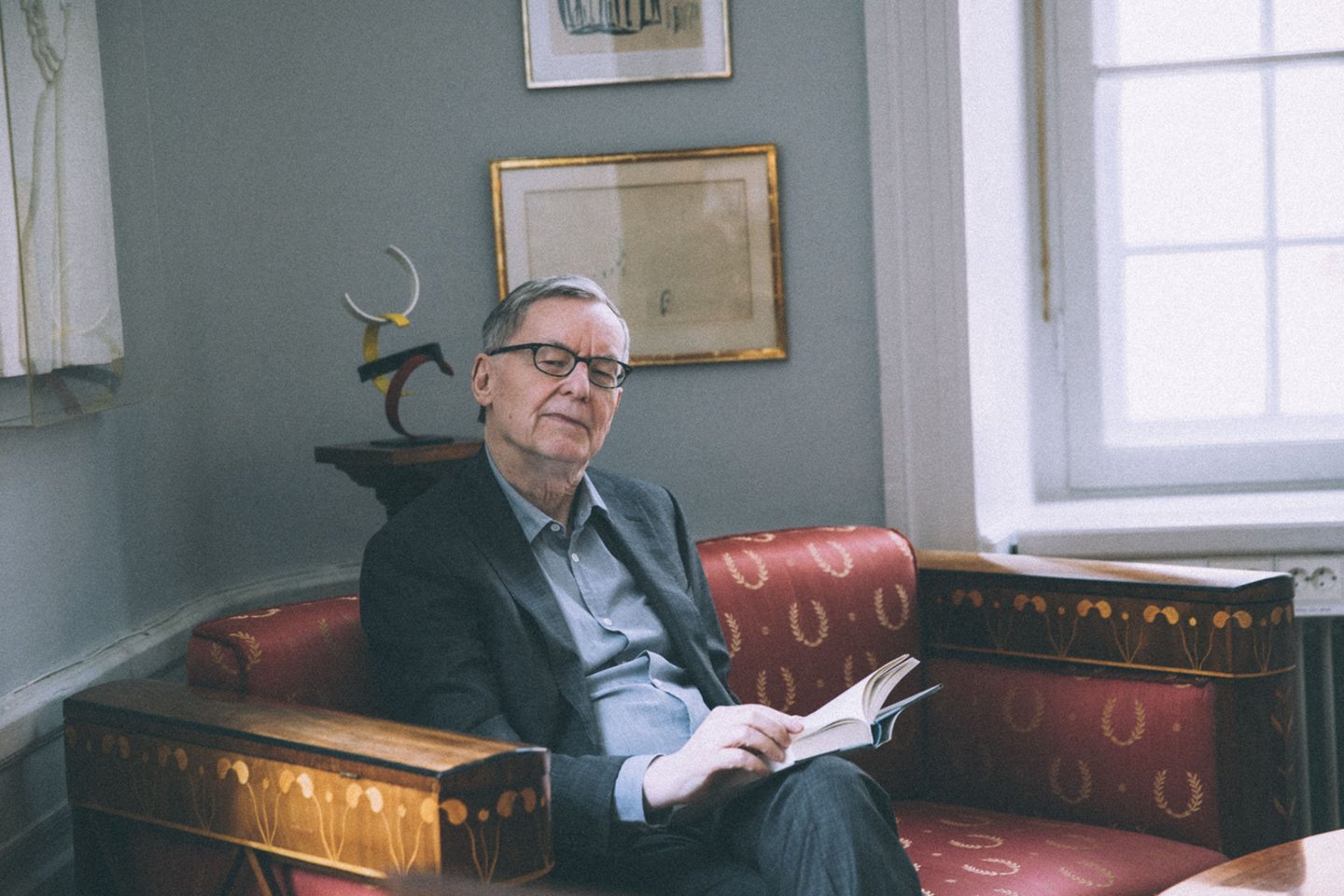 Nobelio literatūros premijų komiteto primininkas Andersas Olssonas.<br>R.L.Erikssono (svenskaakademien.se) nuotr.