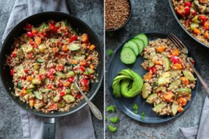 Grikiai su daržovėmis: paprasta, aromatinga ir gardu