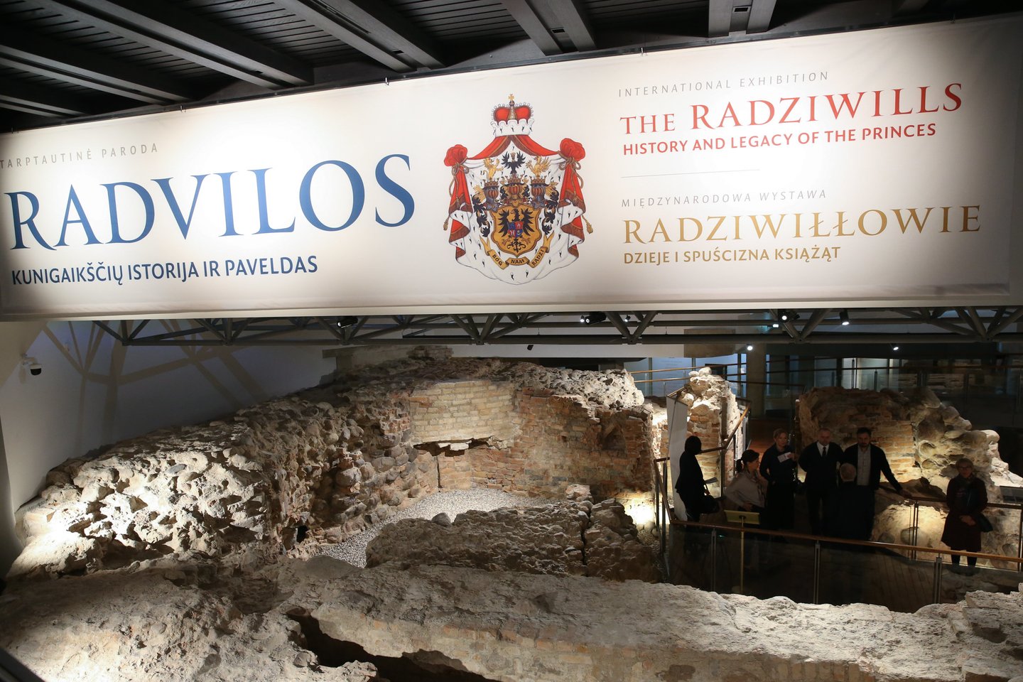 Paroda „Radvilos. Kunigaikščių istorija ir paveldas“ Valdovų rūmuose Vilniuje.<br> R.Danisevičiaus nuotr.