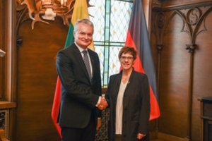 G. Nausėda: Lietuva išlieka aktyvi ir patikima Vokietijos partnerė 