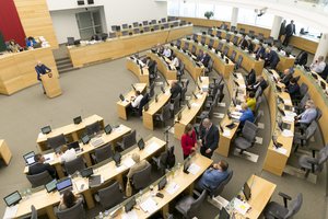 Į Seimą išrinktiems europarlamentarams, savivaldybių tarybų nariams ir merams siūloma leisti pasirinkti mandatą