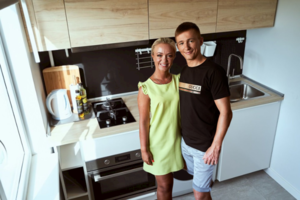  Jauno vargonininko ir jo žmonos svajonė Vilniuje išsipildė tik po vestuvių