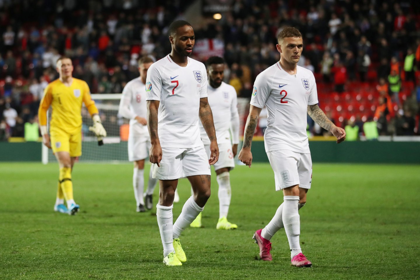  Anglija pralaimėjo Čekijos futbolininkams.<br> Reuters/Scanpix nuotr.