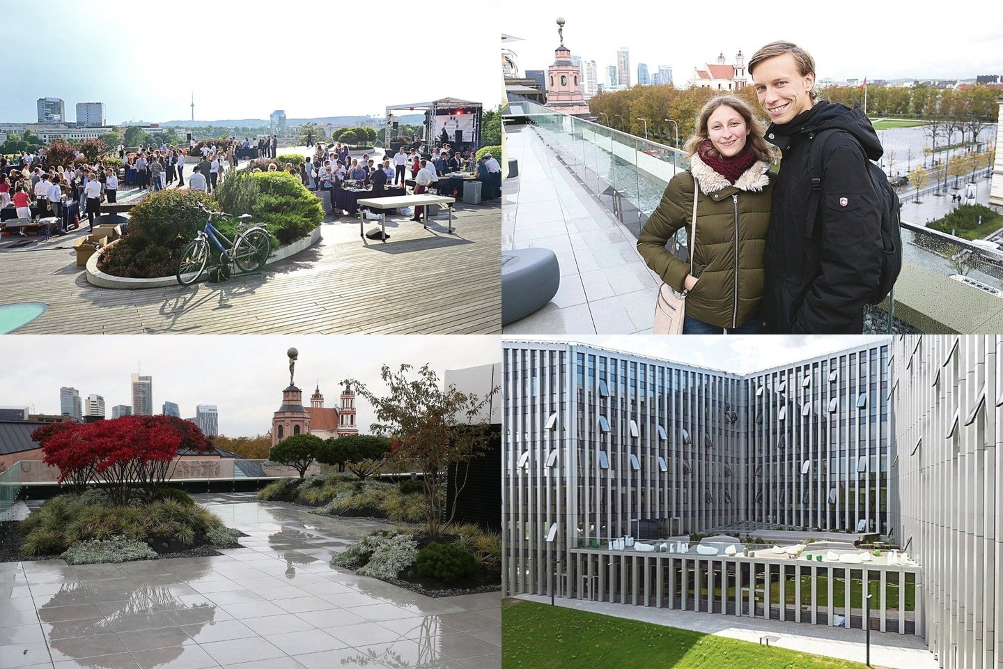 Vilniuje veikia visuomet visuomenei atviros terasos.<br> Lrytas.lt fotomontažas