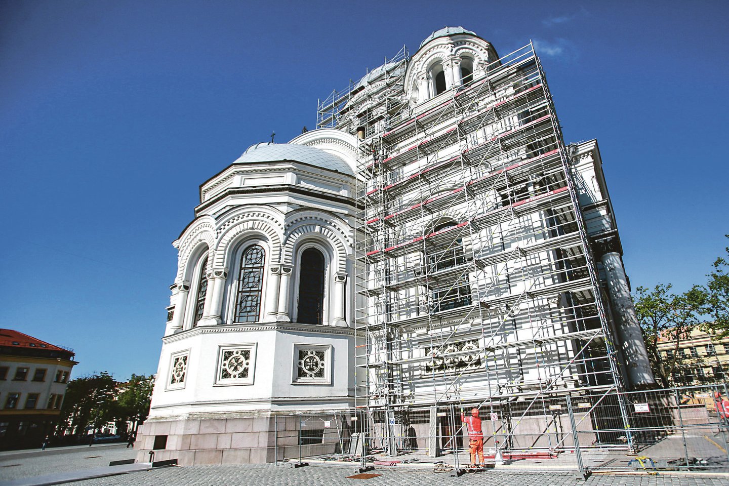Šv.Arkangelo Mykolo bažnyčia ateityje turėtų atverti savo erdves ir platesnei kultūrinei veiklai.<br>G.Bitvinsko nuotr.