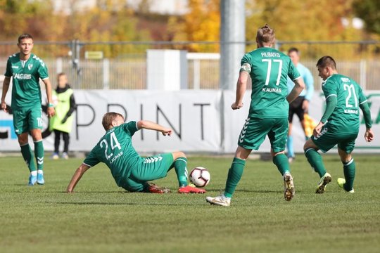 „Kauno Žalgirio“ futbolininkų kontrolinės rungtynės Ukrainoje baigėsi lygiosiomis