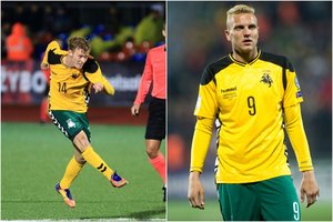 J. Lasickas ir D. Matulevičius mėgaujasi galimybe sugrįžti į Lietuvos futbolo rinktinę