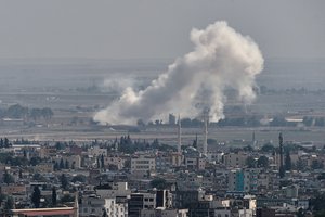 R. T. Erdoganas: „Ginklų embargas nesustabdys Turkijos operacijos Sirijoje“